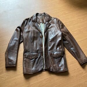Brown Leather Jacket